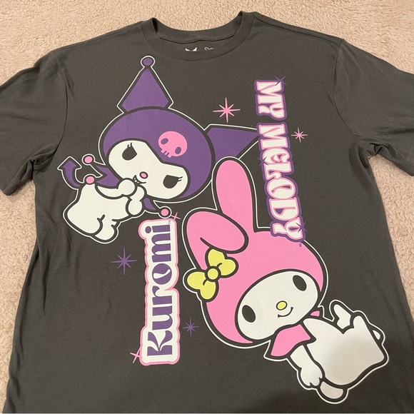 Sanrio Tops - Kuromi and My Melody Shirt